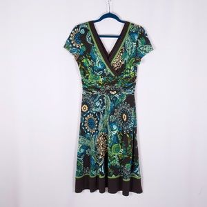 Floral Fit and Flare Dress